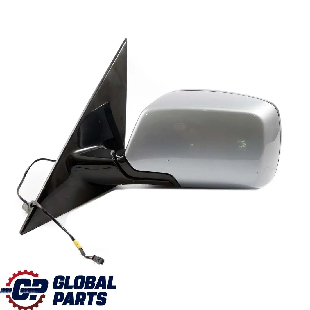 High Gloss Auto Dip Left N/S Wing Mirror Silbergrau Silver Grey to BMW X3 E83 LCI with Part number 3450527 BMW X3 E83 LCI High Gloss Auto Dip Left N/S Wing Mirror Silbergrau Silver Grey - SKU rhd-3450527-SBG - Part number 3450527