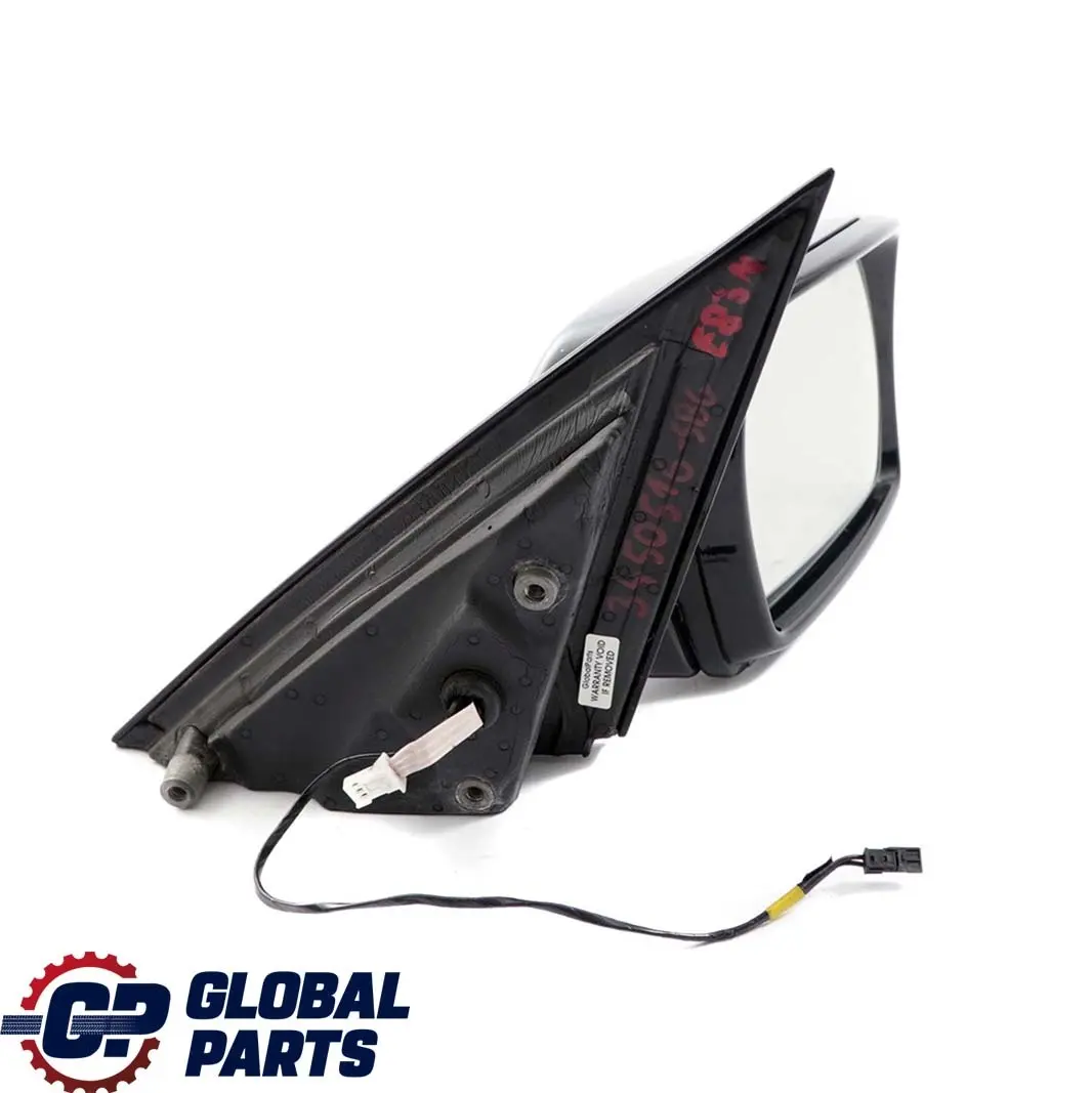 BMW X3 E83 LCI High Gloss Auto Dip Right O/S Wing Mirror Silbergrau Silver Grey - SKU rhd-3450528-SBG - Part number 3450528