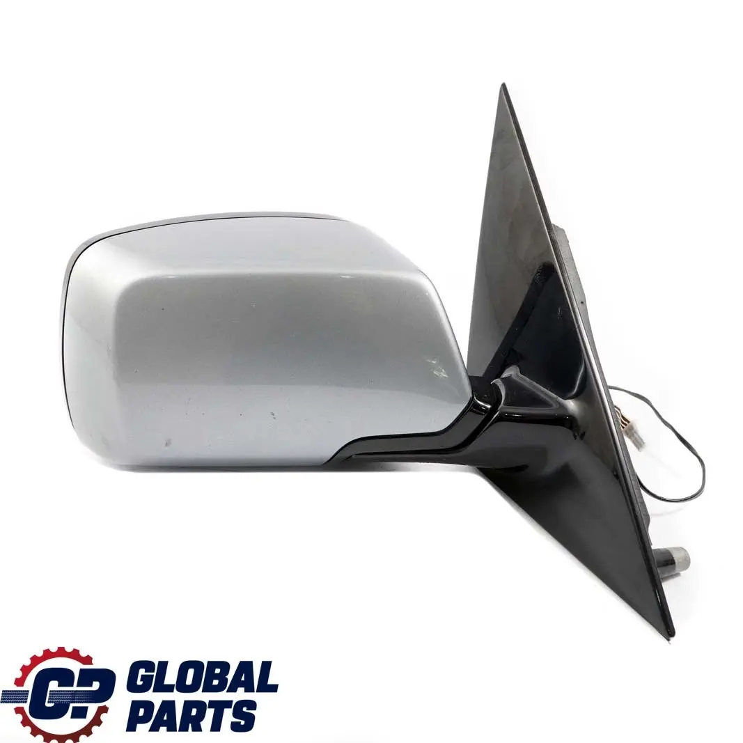 BMW X3 E83 LCI High Gloss Auto Dip Right O/S Wing Mirror Silbergrau Silver Grey - SKU rhd-3450528-SBG - Part number 3450528