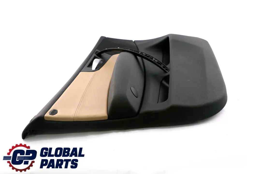 Front Left N/S Door Card Lining Fabric Leather Black Beige to BMW X3 E83 LCI with Part number 3451213 BMW X3 E83 LCI Front Left N/S Door Card Lining Fabric Leather Black Beige - SKU rhd-3451213 - Part number 3451213