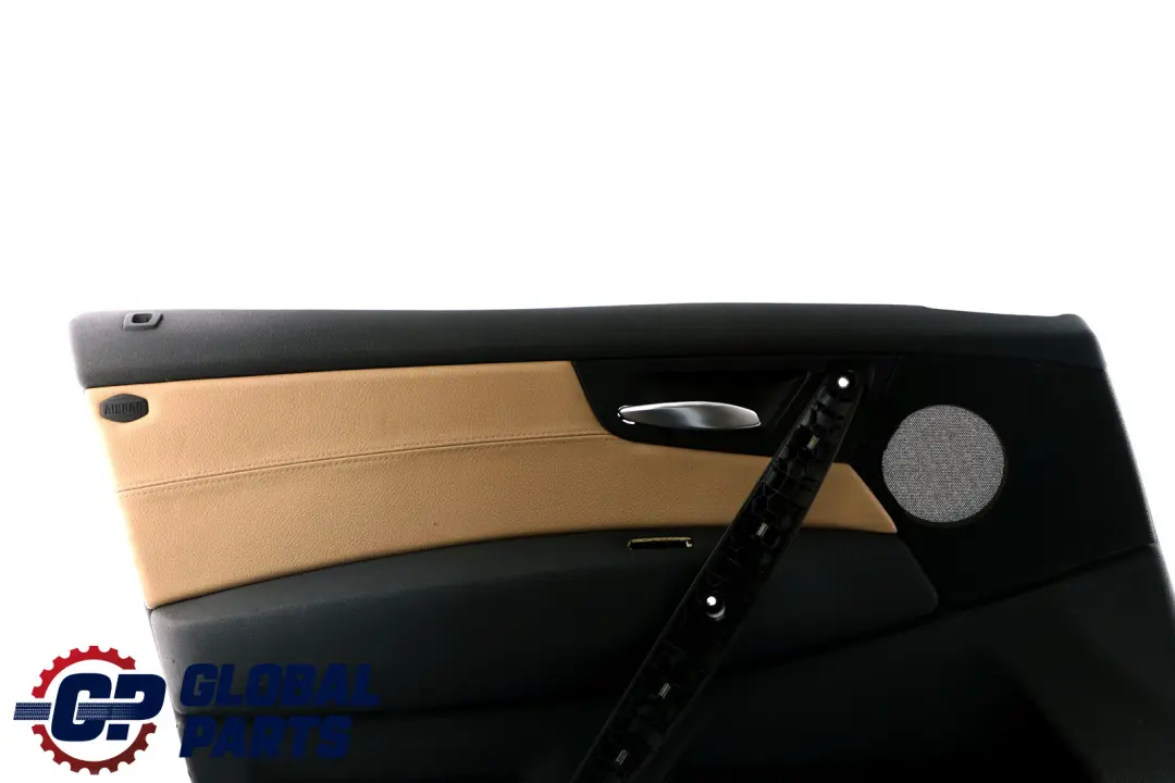 BMW X3 E83 LCI Front Left N/S Door Card Lining Fabric Leather Black Beige - SKU rhd-3451213 - Part number 3451213