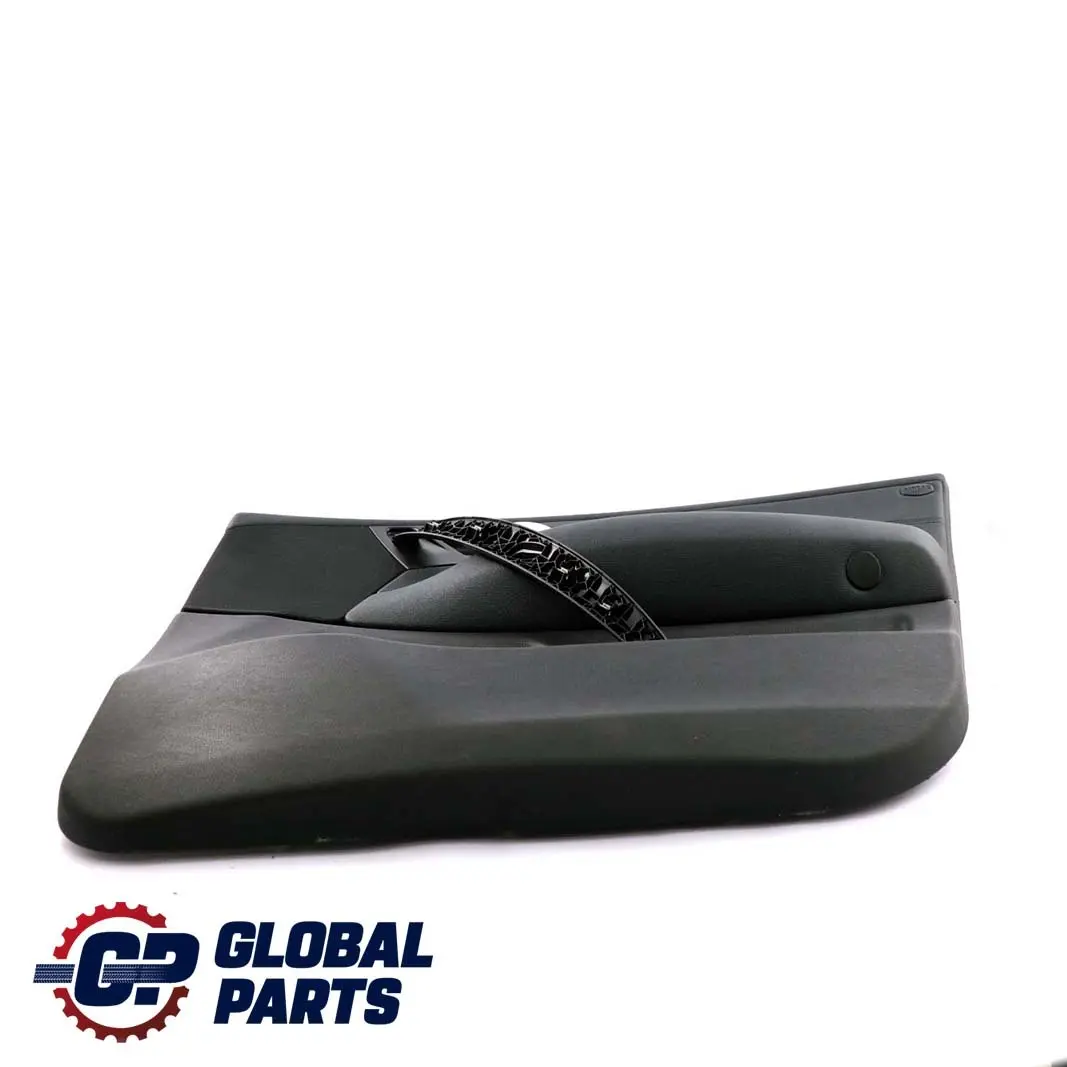 Front Right O/S Door Card Lining Vinyl Sensatec Black to BMW X3 Series E83 with Part number 3451230 BMW X3 Series E83 Front Right O/S Door Card Lining Vinyl Sensatec Black - SKU rhd-3451230-1 - Part number 3451230