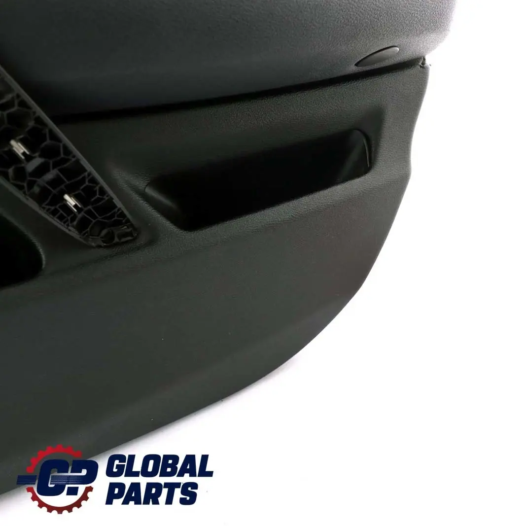 Front Right O/S Door Card Lining Vinyl Sensatec Black to BMW X3 Series E83 with Part number 3451230 BMW X3 Series E83 Front Right O/S Door Card Lining Vinyl Sensatec Black - SKU rhd-3451230-1 - Part number 3451230