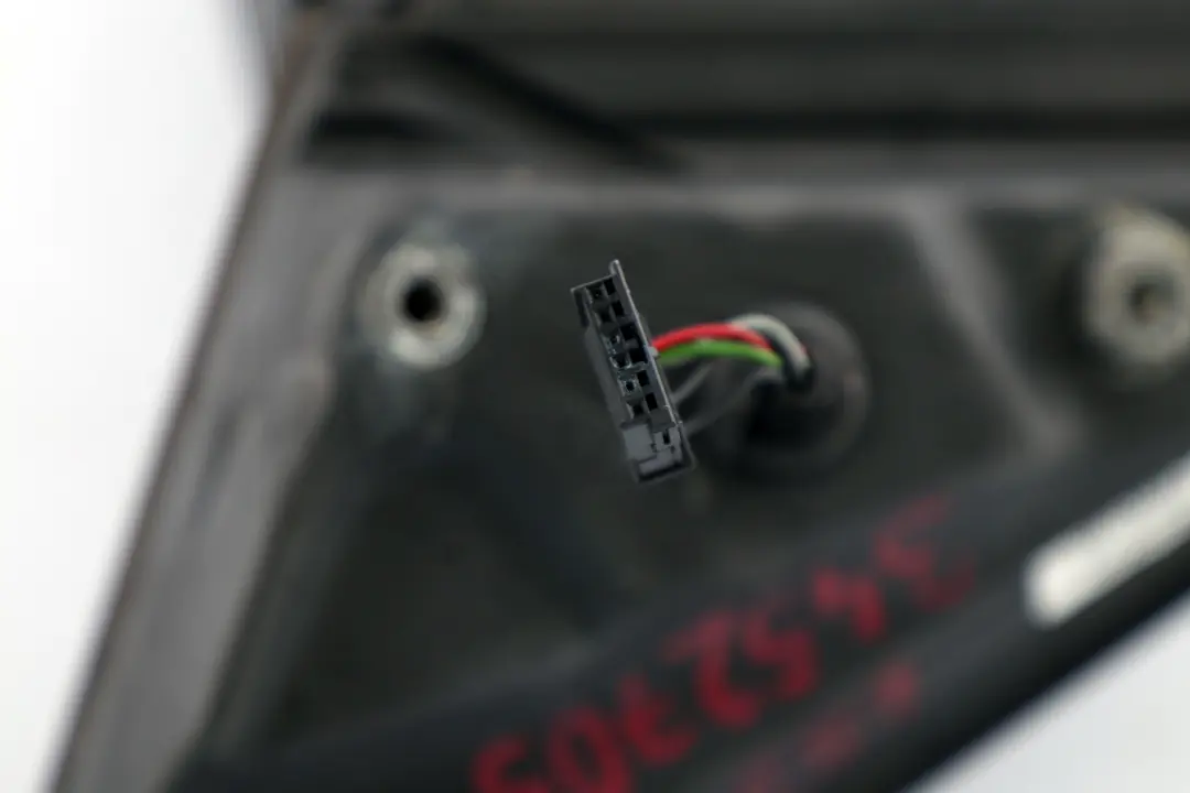 High Gloss Left Door Wing Mirror N/S Black Sapphire to BMW X3 Series E83 M Sport with Part number 3452705 BMW X3 Series E83 M Sport High Gloss Left Door Wing Mirror N/S Black Sapphire - SKU rhd-3452705-BS - Part number 3452705