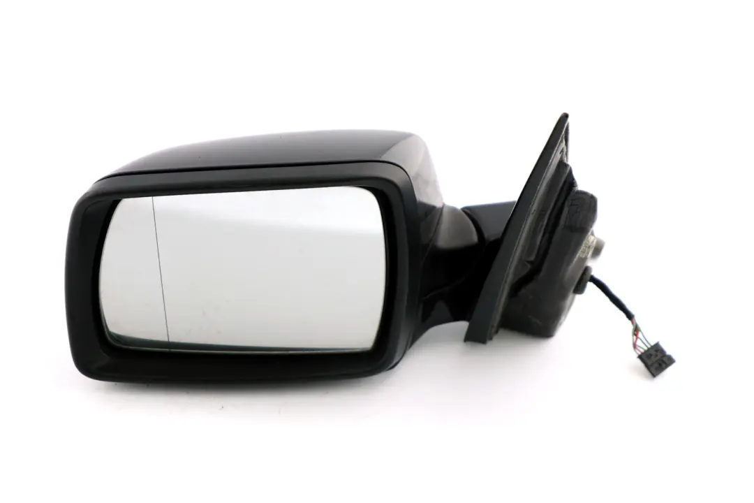 High Gloss Left Door Wing Mirror N/S Black Sapphire to BMW X3 Series E83 M Sport with Part number 3452705 BMW X3 Series E83 M Sport High Gloss Left Door Wing Mirror N/S Black Sapphire - SKU rhd-3452705-BS - Part number 3452705