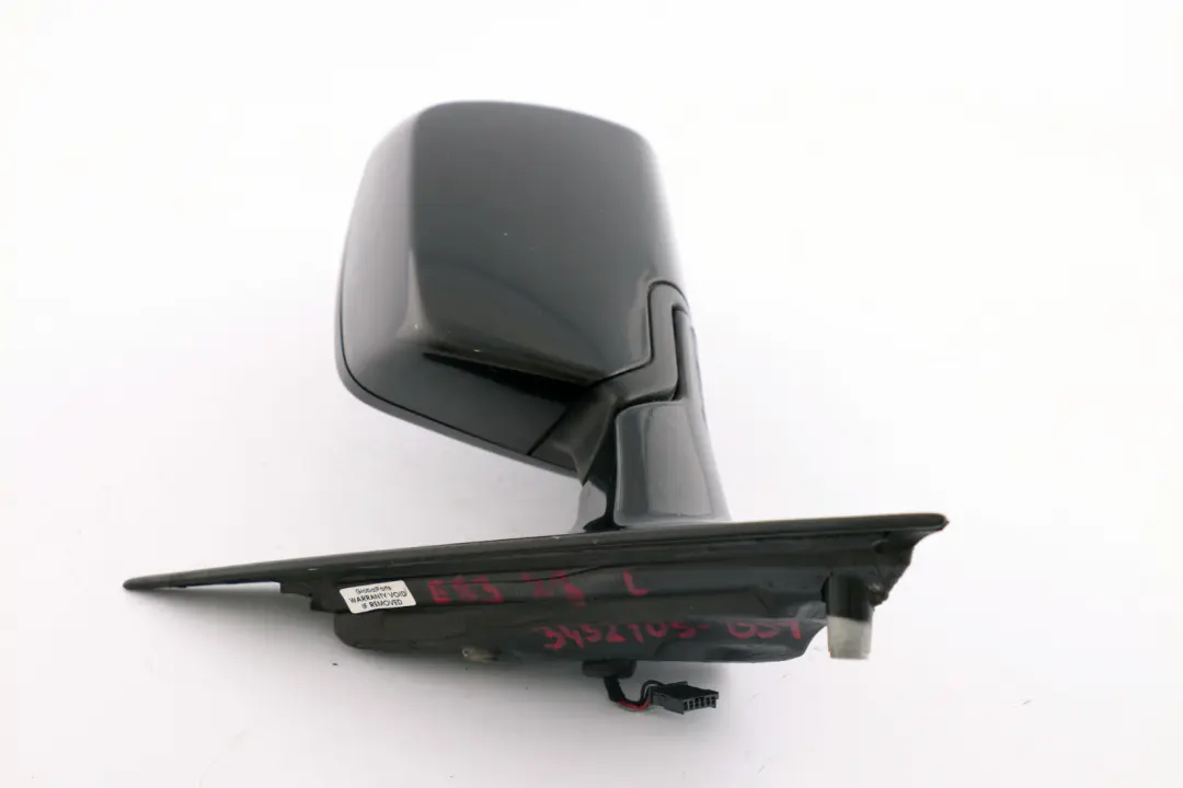 High Gloss Left Door Wing Mirror N/S Black Sapphire to BMW X3 Series E83 M Sport with Part number 3452705 BMW X3 Series E83 M Sport High Gloss Left Door Wing Mirror N/S Black Sapphire - SKU rhd-3452705-BS1 - Part number 3452705