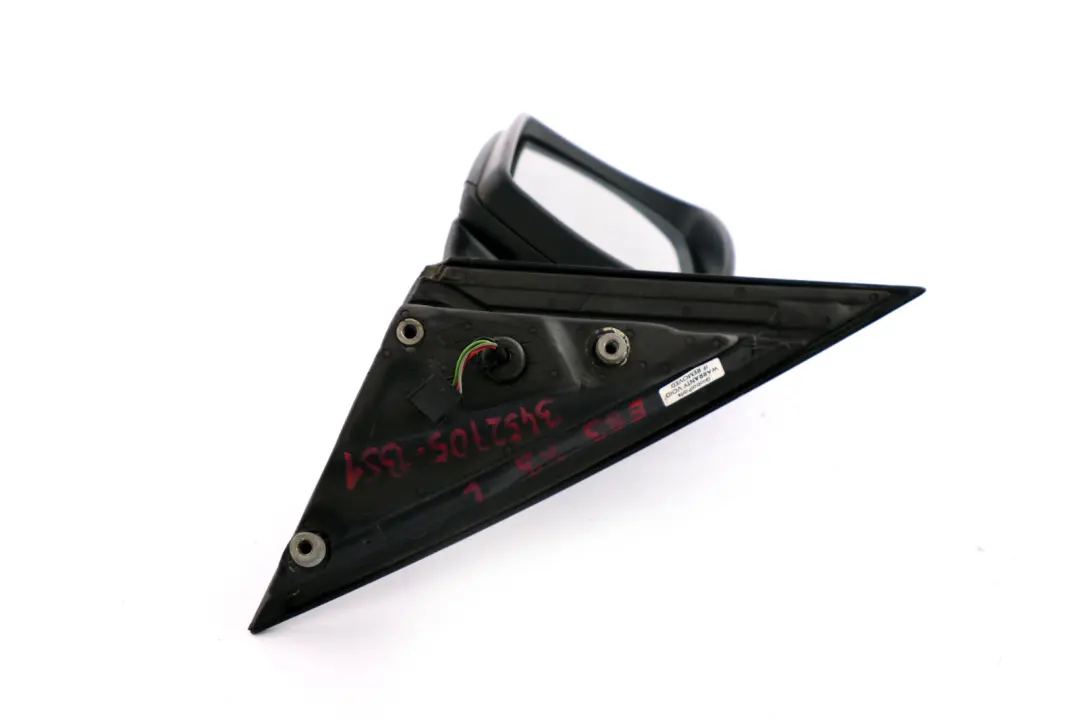 High Gloss Left Door Wing Mirror N/S Black Sapphire to BMW X3 Series E83 M Sport with Part number 3452705 BMW X3 Series E83 M Sport High Gloss Left Door Wing Mirror N/S Black Sapphire - SKU rhd-3452705-BS1 - Part number 3452705