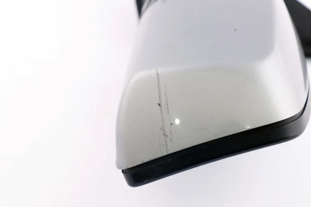 Heated Front Left Door Wing Mirror N/S Silbergrau Grey to BMW X3 Series E83 M Sport with Part number 3452705 BMW X3 Series E83 M Sport Heated Front Left Door Wing Mirror N/S Silbergrau Grey - SKU rhd-3452705-SBG - Part number 3452705