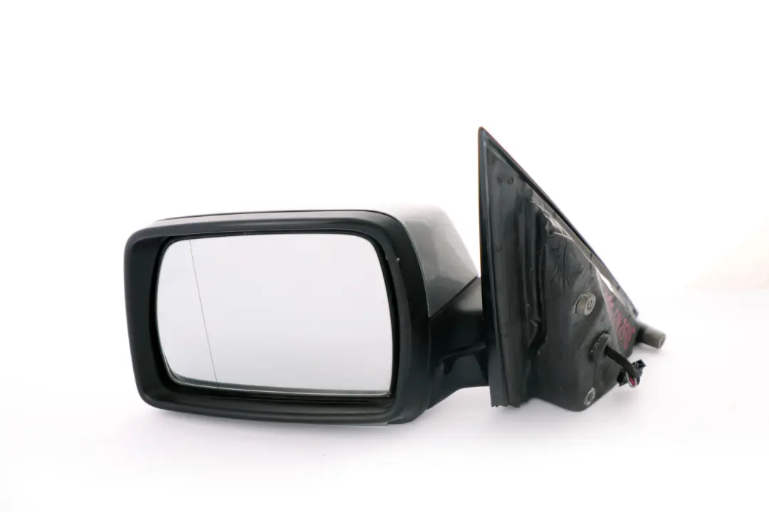 Heated Front Left Door Wing Mirror N/S Silbergrau Grey to BMW X3 Series E83 M Sport with Part number 3452705 BMW X3 Series E83 M Sport Heated Front Left Door Wing Mirror N/S Silbergrau Grey - SKU rhd-3452705-SBG - Part number 3452705