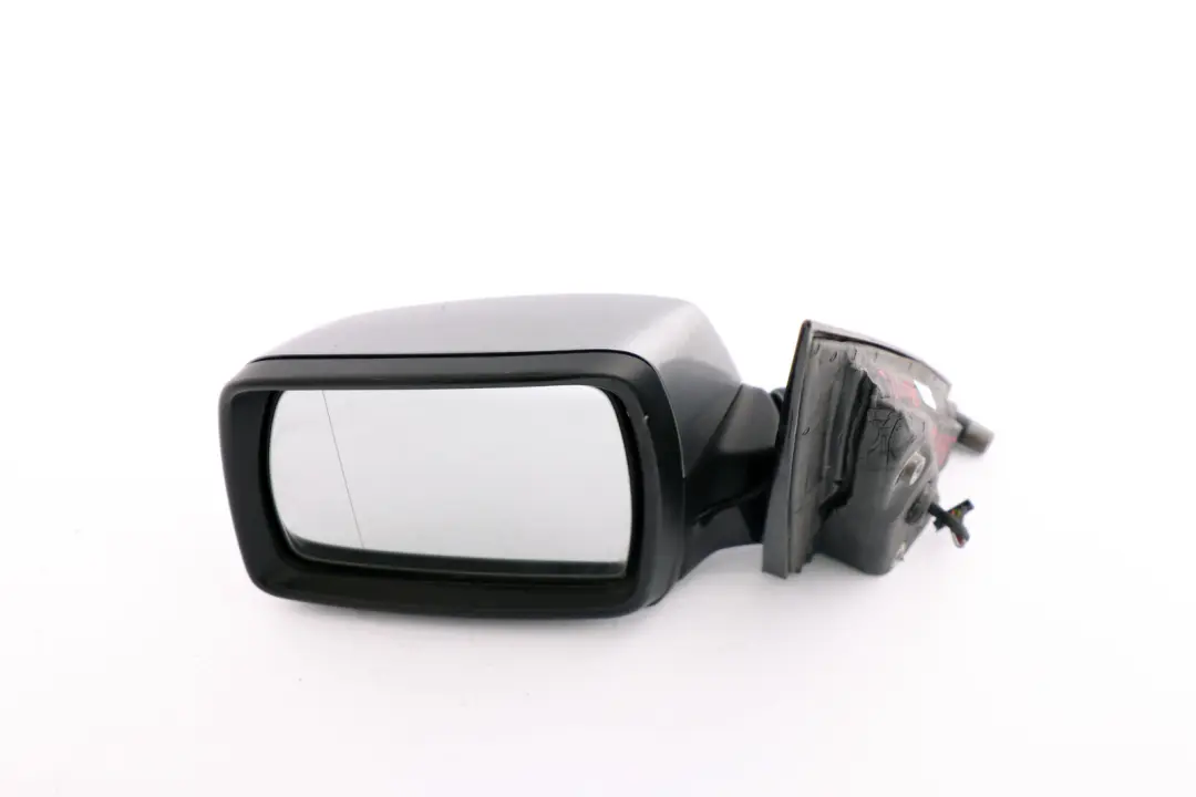 Heated Front Left Door Wing Mirror N/S Silbergrau Grey to BMW X3 Series E83 M Sport with Part number 3452705 BMW X3 Series E83 M Sport Heated Front Left Door Wing Mirror N/S Silbergrau Grey - SKU rhd-3452705-SBG - Part number 3452705