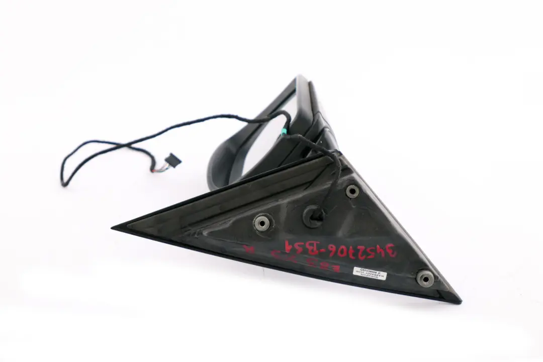 High Gloss Right Door Wing Mirror O/S Black Sapphire to BMW X3 Series 1 E83 M Sport with Part number 3452706 BMW X3 Series 1 E83 M Sport High Gloss Right Door Wing Mirror O/S Black Sapphire - SKU rhd-3452706-BS1 - Part number 3452706