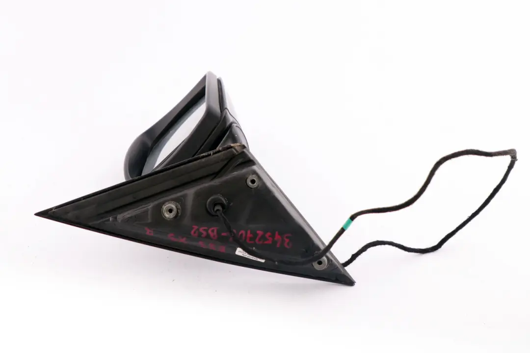 High Gloss Right Door Wing Mirror O/S Black Sapphire to BMW X3 Series 2 E83 M Sport with Part number 3452706 BMW X3 Series 2 E83 M Sport High Gloss Right Door Wing Mirror O/S Black Sapphire - SKU rhd-3452706-BS2 - Part number 3452706