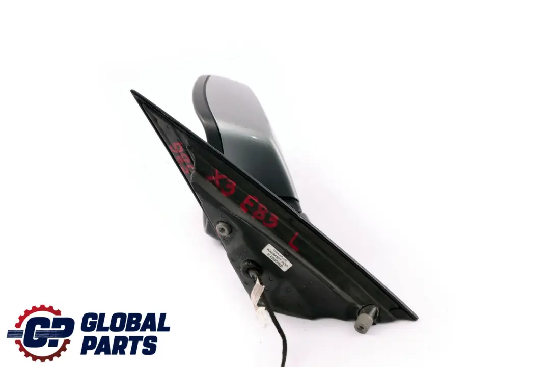 Fold Front Left Door Wing Mirror N/S Silbergrau to BMW X3 Series E83 M Sport Power with Part number 3452709 BMW X3 Series E83 M Sport Power Fold Front Left Door Wing Mirror N/S Silbergrau - SKU rhd-3452709-SBG - Part number 3452709