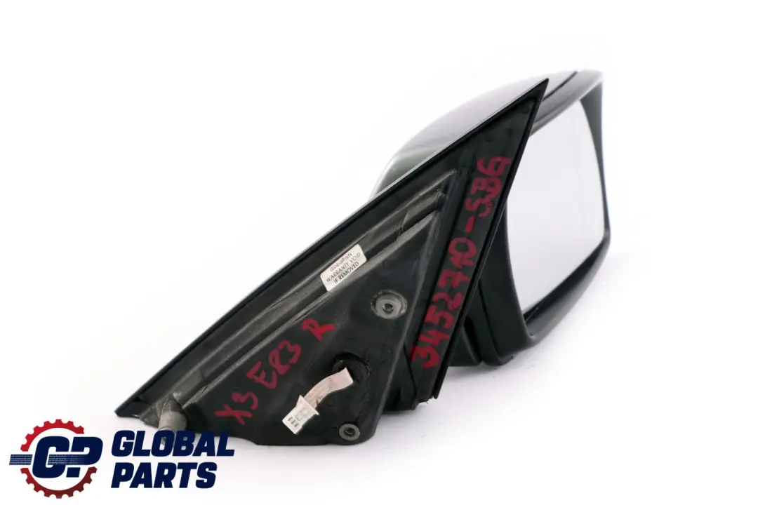 Fold Right Wing Mirror O/S Silbergrau Silver Grey to BMW X3 Series E83 Sport Power with Part number 3452710 BMW X3 Series E83 Sport Power Fold Right Wing Mirror O/S Silbergrau Silver Grey - SKU rhd-3452710-SBG - Part number 3452710