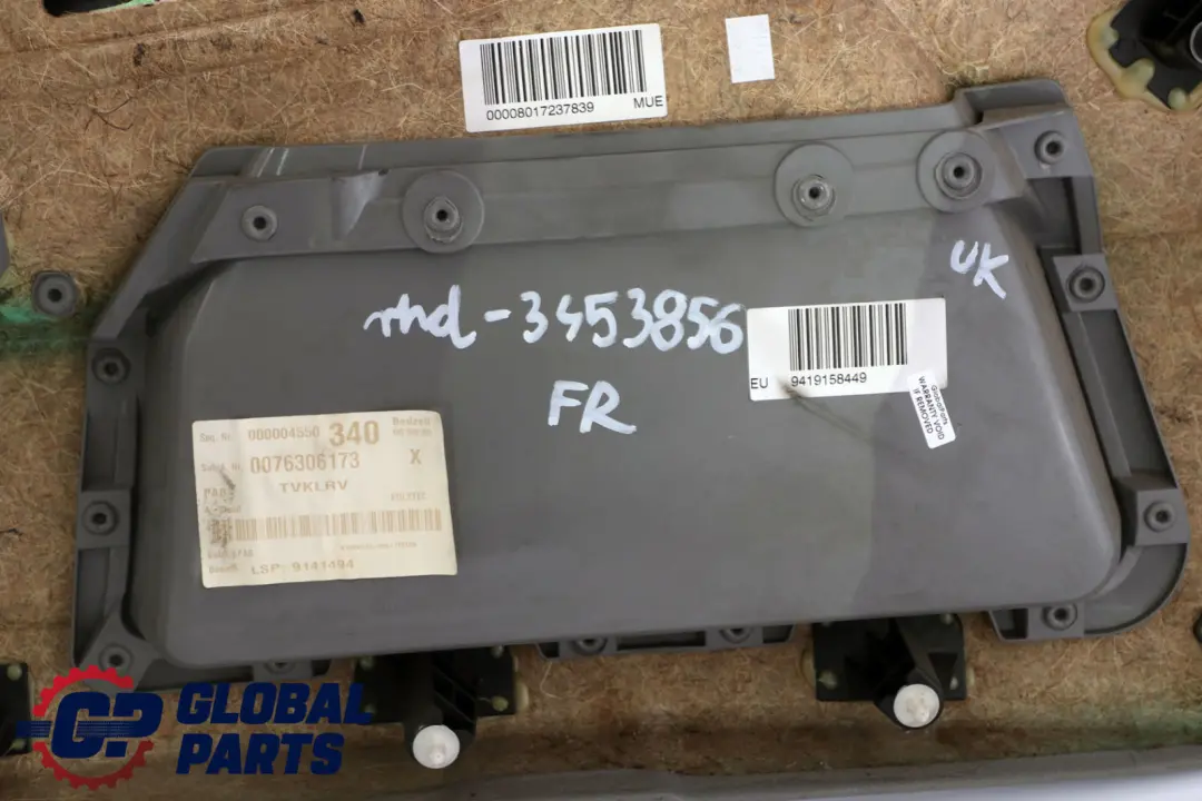 Front Right O/S Door Card Lining Trim Leather Grey to BMW X3 Series E83 LCI with Part number 3453856 BMW X3 Series E83 LCI Front Right O/S Door Card Lining Trim Leather Grey - SKU rhd-3453856 - Part number 3453856