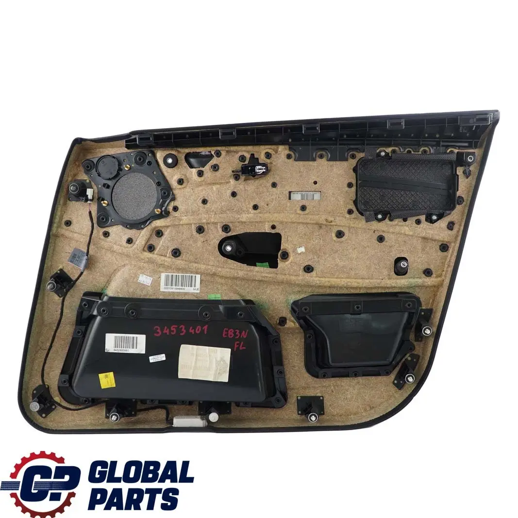 Front Left N/S Door Card Lining Leather Nevada Oyster to BMW X3 Series E83 LCI with Part number 3454643 BMW X3 Series E83 LCI Front Left N/S Door Card Lining Leather Nevada Oyster - SKU rhd-3454643 - Part number 3454643