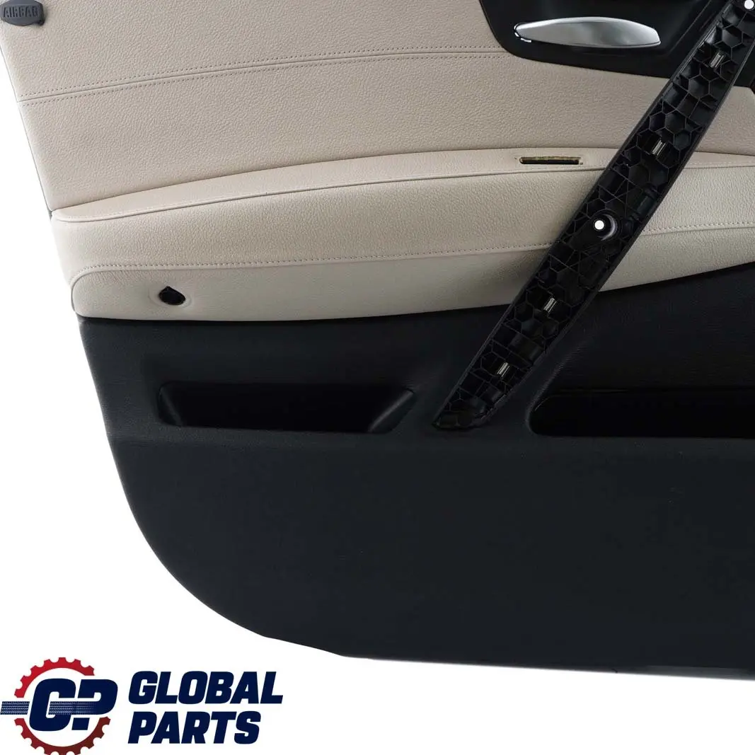 Front Left N/S Door Card Lining Leather Nevada Oyster to BMW X3 Series E83 LCI with Part number 3454643 BMW X3 Series E83 LCI Front Left N/S Door Card Lining Leather Nevada Oyster - SKU rhd-3454643 - Part number 3454643