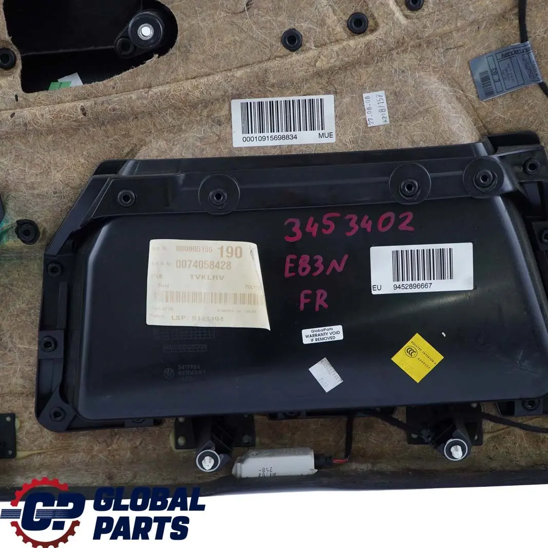 BMW X3 Series E83 LCI Front Right O/S Door Card Lining Leather Nevada Oyster - SKU rhd-3454644 - Part number 3454644