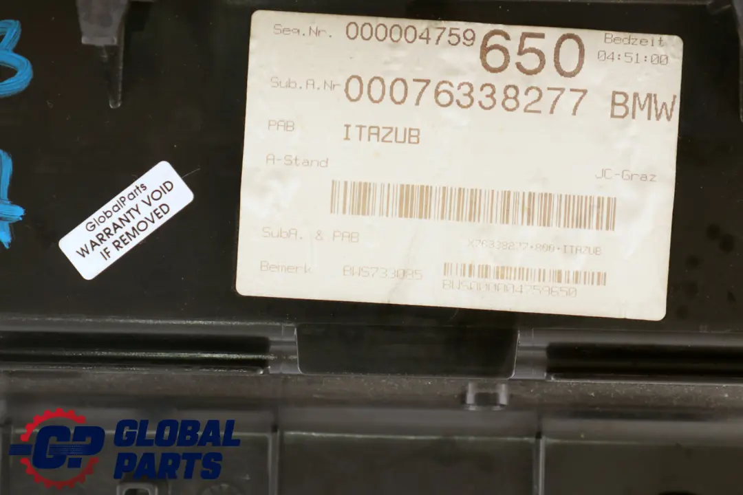 Glove Box Lid Black to BMW X3 Series E83 LCI with Part number 3454937 BMW X3 Series E83 LCI Glove Box Lid Black - SKU rhd-3454937 - Part number 3454937