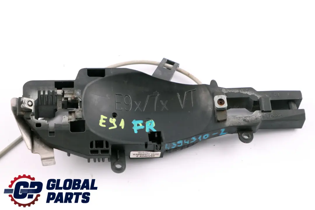 Front Right Carrier Outside Door Handle Base to BMW 3 Series 2 E90 E91 with Part number 4394310 BMW 3 Series 2 E90 E91 Front Right Carrier Outside Door Handle Base - SKU rhd-4394310-2 - Part number 4394310
