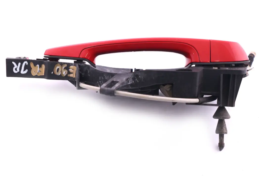 Complete Front Right Grab Handle O/S Japanrot Japan Red to BMW 3 Series E90 E91 with Part number 4394310 BMW 3 Series E90 E91 Complete Front Right Grab Handle O/S Japanrot Japan Red - SKU rhd-4394310-JR - Part number 4394310