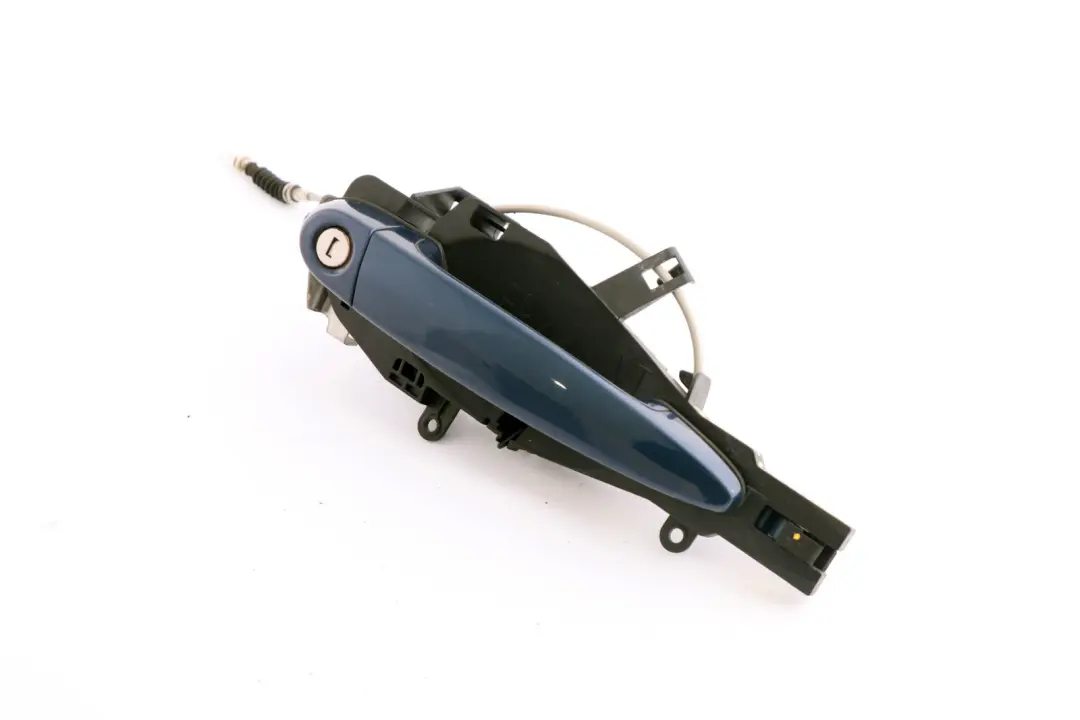 Complete Front Right Grab Handle O/S Mysticblau Mystic Blue to BMW 3 Series E90 E91 with Part number 4394310 BMW 3 Series E90 E91 Complete Front Right Grab Handle O/S Mysticblau Mystic Blue - SKU rhd-4394310-MYS - Part number 4394310