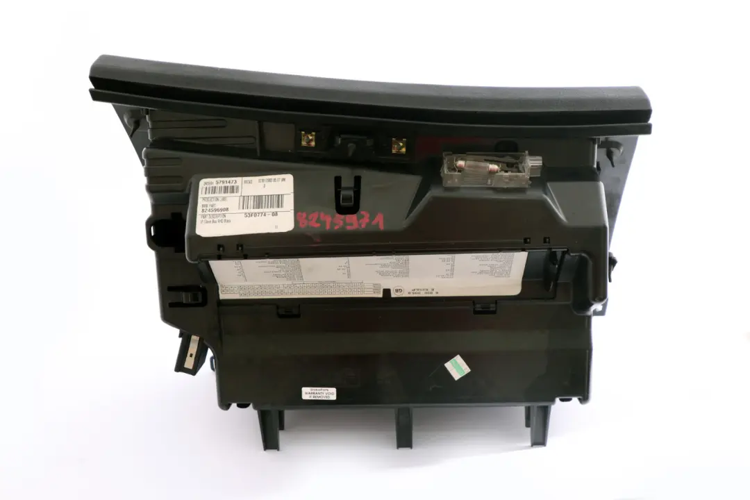 BMW X5 Series E53 Glove Box Storage Vinyl Black 8245971 - SKU rhd-58245971 - Part number 58245971