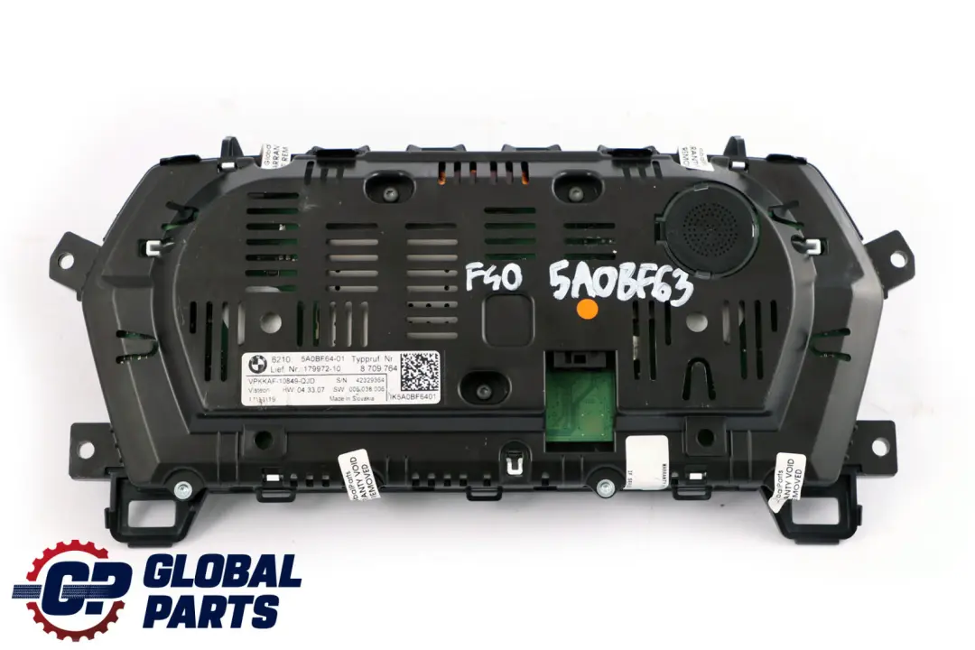 Instrument Cluster Speedo Clocks Manual to BMW 1 Series F40 118i with Part number 5A0BF63 BMW 1 Series F40 118i Instrument Cluster Speedo Clocks Manual - SKU rhd-5A0BF63 - Part number 5A0BF63