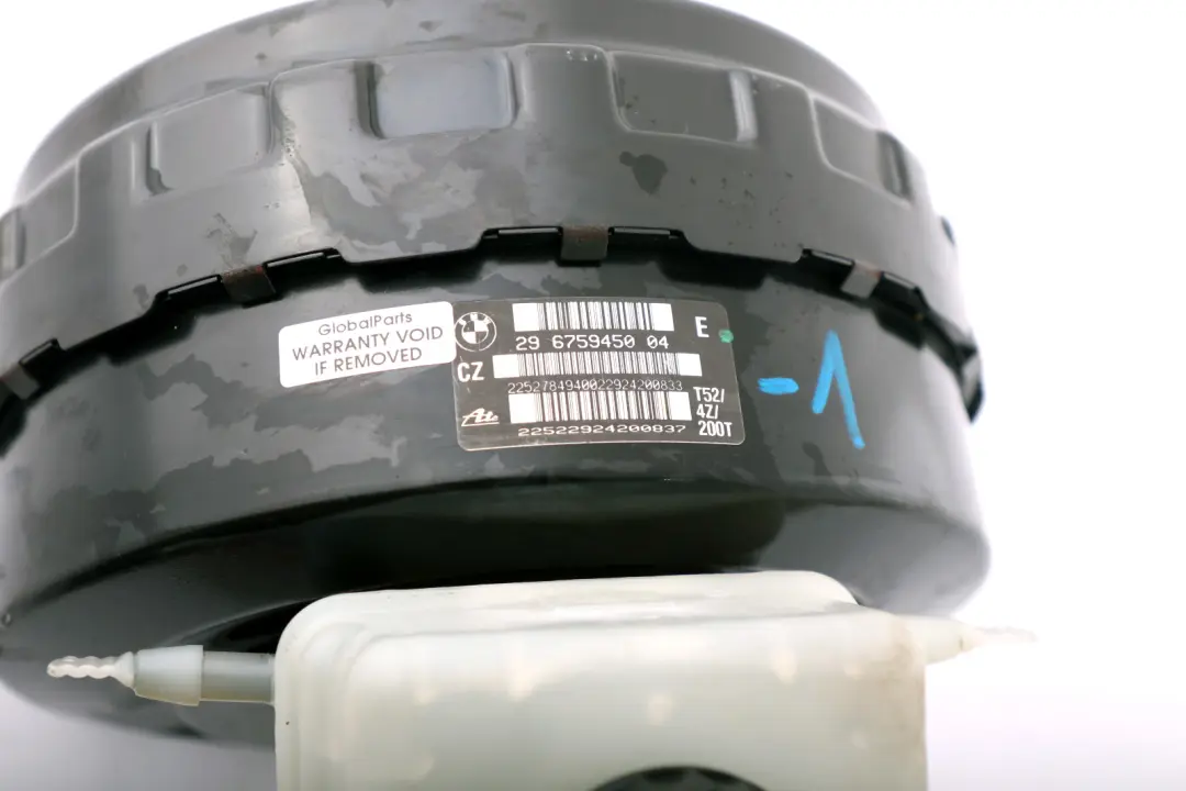 Brake Servo Unit Master Cylinder to BMW 1 3 Series E81 E87 E88 E90 E91 E92 with Part number 6759450 BMW 1 3 Series E81 E87 E88 E90 E91 E92 Brake Servo Unit Master Cylinder - SKU rhd-6759450-1 - Part number 6759450