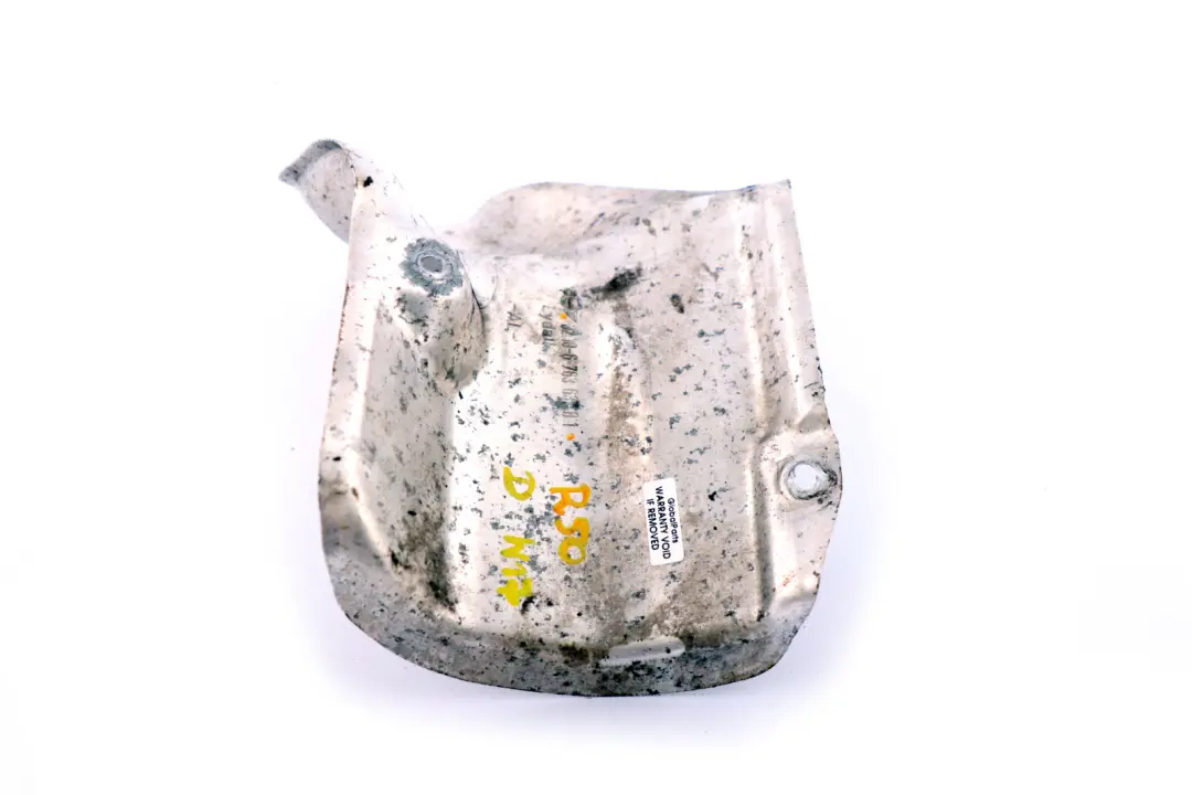 BMW Mini One D R50 W17 Steering Box Heat Shield Resistant Plate - SKU rhd-6763637 - Part number 6763637