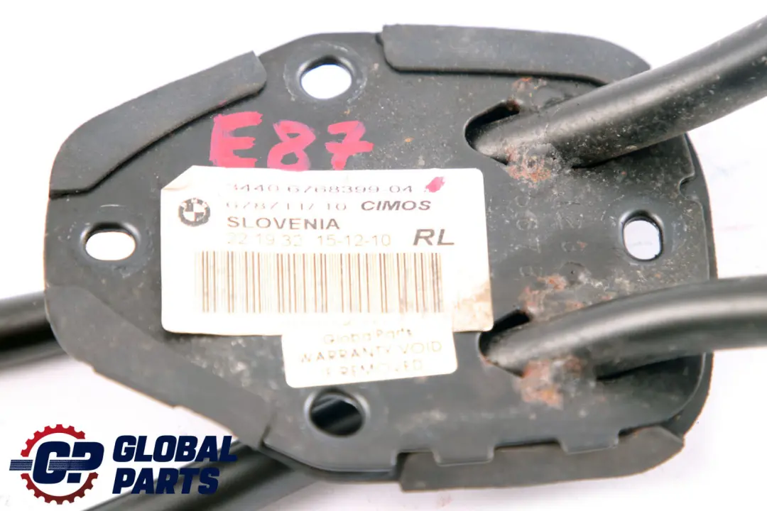 Handbrake Cable Lever Guide Tube to BMW 1 Series E81 E82 E87 E88 with Part number 6768399 BMW 1 Series E81 E82 E87 E88 Handbrake Cable Lever Guide Tube - SKU rhd-6768399 - Part number 6768399