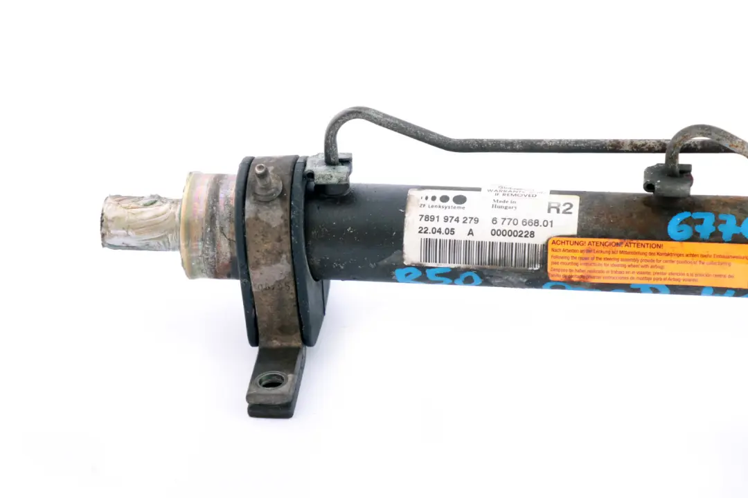 MINI R50 One D Diesel W17 Hydro Power Steering Rack Gear - SKU rhd-6770670 - Part number 6770668