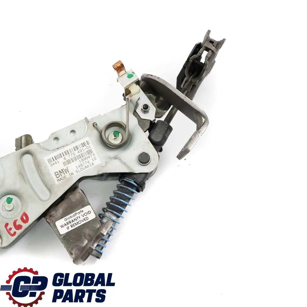 Handbrake Lever Part to BMW 5 6 Series E60 E61 E63 E64 with Part number 6775491 BMW 5 6 Series E60 E61 E63 E64 Handbrake Lever Part - SKU rhd-6775491 - Part number 6775491