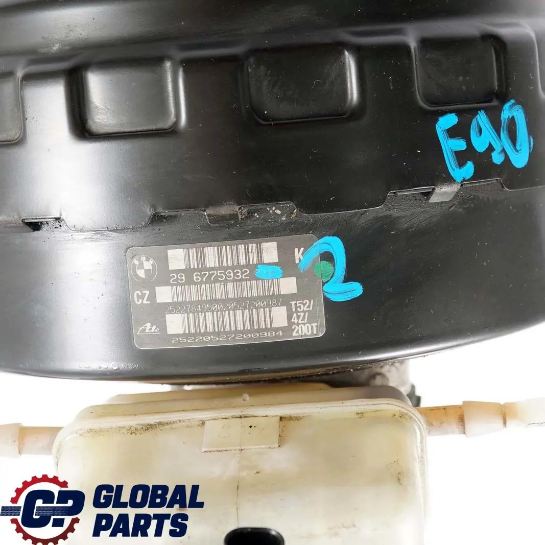 Brake Servo Unit Master Cylinder to BMW 1 3 SERIES E81 E87 E90 E91 E92 LCI with Part number 6775932 BMW 1 3 SERIES E81 E87 E90 E91 E92 LCI Brake Servo Unit Master Cylinder - SKU rhd-6775932-2 - Part number 6775932
