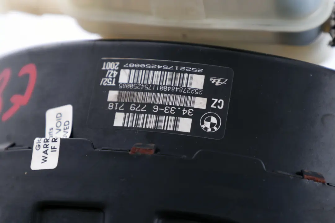 Brake Servo Unit Master Cylinder to BMW 1 3 Series E81 E87 E88 E90 E91 E92 with Part number 6779718 BMW 1 3 Series E81 E87 E88 E90 E91 E92 Brake Servo Unit Master Cylinder - SKU rhd-6779718 - Part number 6779718