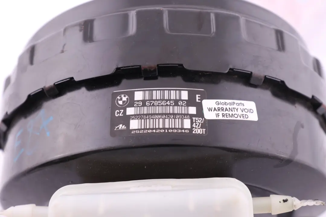 Brake Servo Unit Master Cylinder to BMW 1 3 Series E81 E87 E90 E91 E92 with Part number 6785645 BMW 1 3 Series E81 E87 E90 E91 E92 Brake Servo Unit Master Cylinder - SKU rhd-6785645 - Part number 6785645