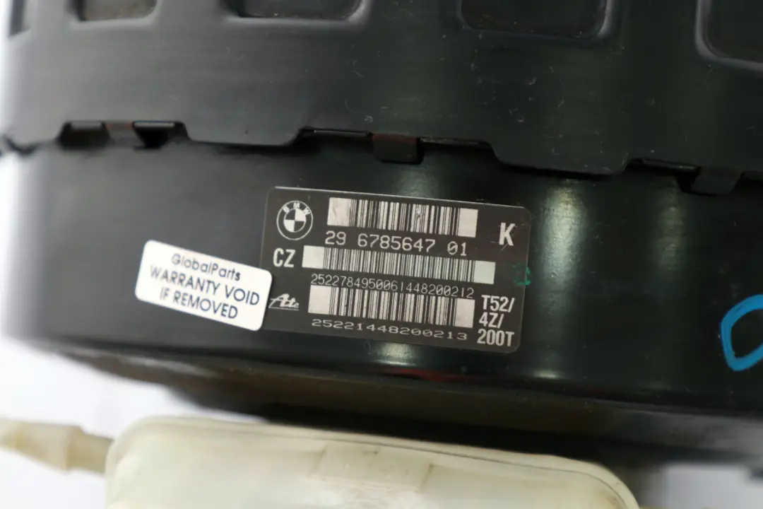 Brake Servo Unit Master Cylinder to BMW 1 3 Series E81 E90 E91 E92 LCI with Part number 6785647 BMW 1 3 Series E81 E90 E91 E92 LCI Brake Servo Unit Master Cylinder - SKU rhd-6785647 - Part number 6785647