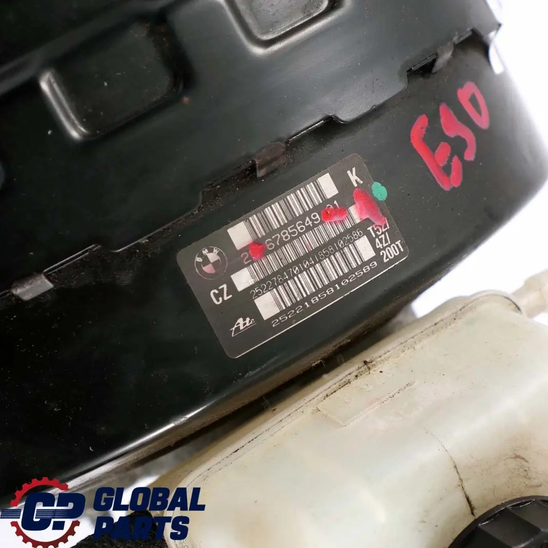 Brake Servo Unit Master Cylinder to BMW 1 3 Series E81 E90 E91 E92 LCI with Part number 6785649 BMW 1 3 Series E81 E90 E91 E92 LCI Brake Servo Unit Master Cylinder - SKU rhd-6785649 - Part number 6785649