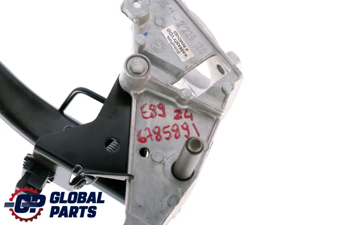 Brake Pedal Assembly Automatic 6785885 to BMW Z4 Series E89 with Part number 6785891 BMW Z4 Series E89 Brake Pedal Assembly Automatic 6785885 - SKU rhd-6785891 - Part number 6785891