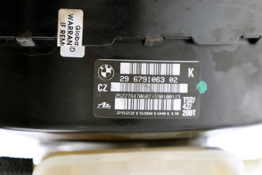 Brake Servo Unit Master Cylinder 6791063 to BMW E81 E82 E87 LCI E88 123d with Part number 6759450 BMW E81 E82 E87 LCI E88 123d Brake Servo Unit Master Cylinder 6791063 - SKU rhd-6791063 - Part number 6759450