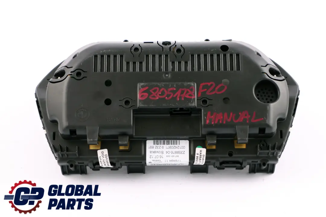 Instrument Cluster Speedo Clocks 9287456 to BMW F20 F21 F22 F23 Diesel with Part number 6805178 BMW F20 F21 F22 F23 Diesel Instrument Cluster Speedo Clocks 9287456 - SKU rhd-6805178 - Part number 6805178