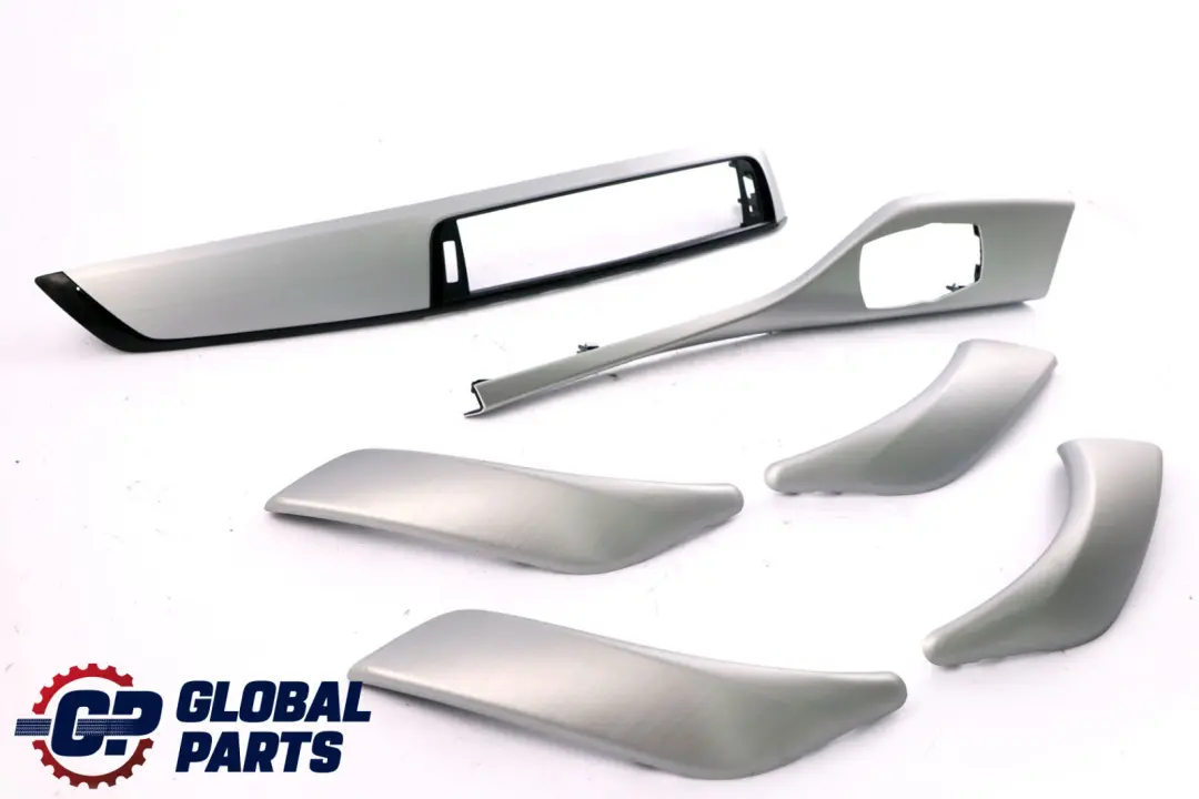 Set Trim Strip Dashboard Cover Handle Brushed Aluminium to BMW 1 Series F20 LCI with Part number 6818810 BMW 1 Series F20 LCI Set Trim Strip Dashboard Cover Handle Brushed Aluminium - SKU rhd-6818810-1 - Part number 6818810