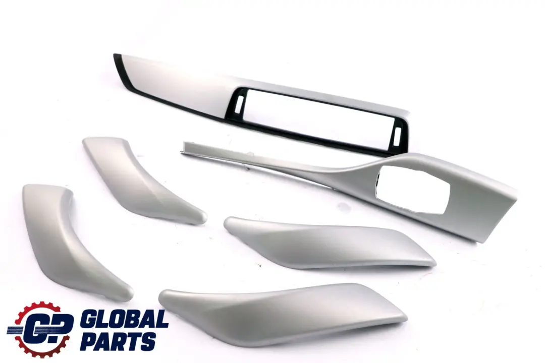Set Trim Strip Dashboard Cover Handle Brushed Aluminium to BMW 1 Series F20 LCI with Part number 6818810 BMW 1 Series F20 LCI Set Trim Strip Dashboard Cover Handle Brushed Aluminium - SKU rhd-6818810-1 - Part number 6818810