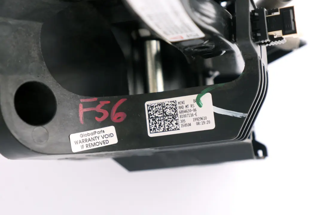 Brake Clutch Pedal Set Complete Assembly to Mini Cooper F55 F56 F57 with Part number 3414593 Mini Cooper F55 F56 F57 Brake Clutch Pedal Set Complete Assembly - SKU rhd-6854630 - Part number 3414593