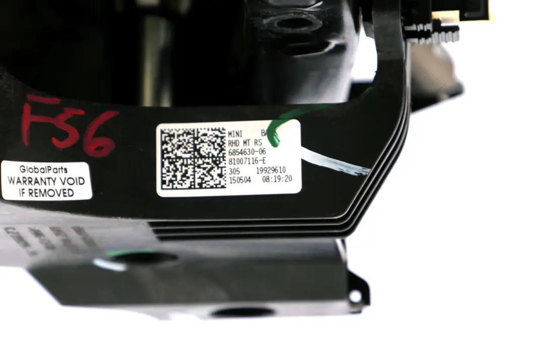 Brake Clutch Pedal Set Complete Assembly to Mini Cooper F55 F56 F57 with Part number 3414593 Mini Cooper F55 F56 F57 Brake Clutch Pedal Set Complete Assembly - SKU rhd-6854630 - Part number 3414593