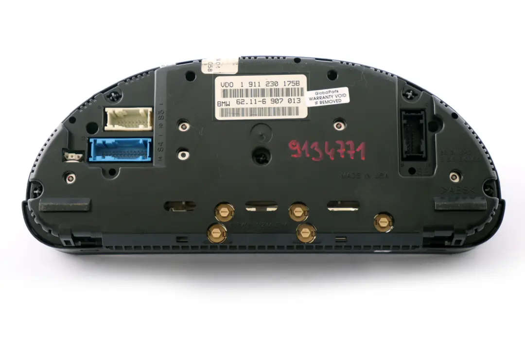 Instrument Cluster Speedo Clocks 6907013 to BMW X5 Series E53 Diesel with Part number 9134771 BMW X5 Series E53 Diesel Instrument Cluster Speedo Clocks 6907013 - SKU rhd-6907013 - Part number 9134771