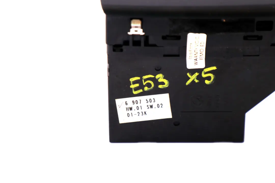 Door Left Switch Window Unit N/S Black to BMW X5 Series E53 Passenger with Part number 6907503 BMW X5 Series E53 Passenger Door Left Switch Window Unit N/S Black - SKU rhd-6907503 - Part number 6907503