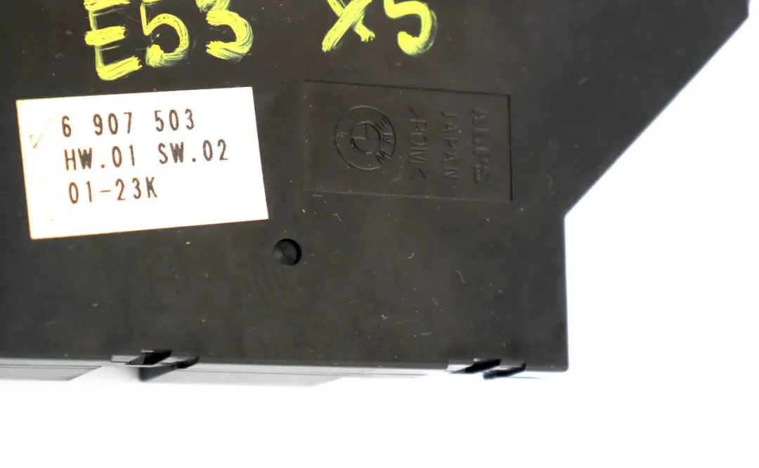 Door Left Switch Window Unit N/S Black to BMW X5 Series E53 Passenger with Part number 6907503 BMW X5 Series E53 Passenger Door Left Switch Window Unit N/S Black - SKU rhd-6907503 - Part number 6907503