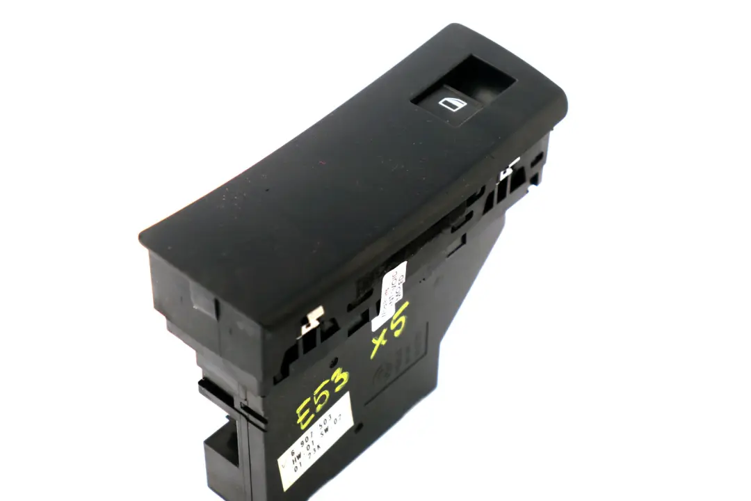 Door Left Switch Window Unit N/S Black to BMW X5 Series E53 Passenger with Part number 6907503 BMW X5 Series E53 Passenger Door Left Switch Window Unit N/S Black - SKU rhd-6907503 - Part number 6907503