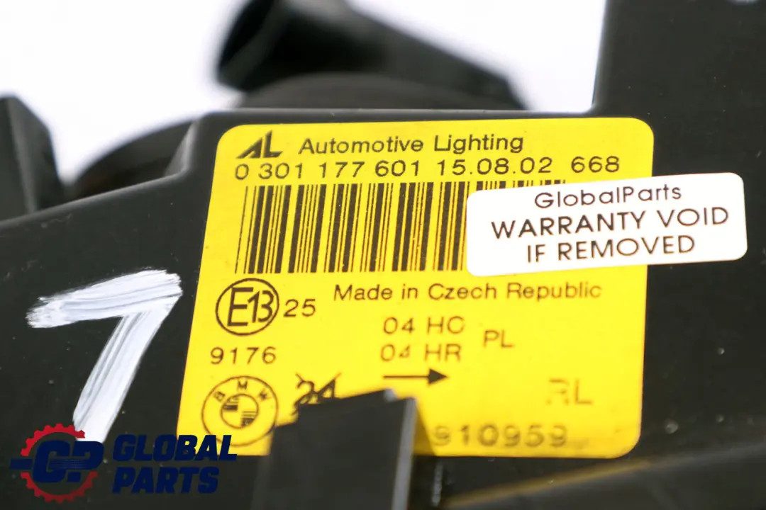 Headlight Lamp Front Left N/S 6910959 to BMW 3 Series E46 with Part number 7165773 BMW 3 Series E46 Headlight Lamp Front Left N/S 6910959 - SKU rhd-6910959 - Part number 7165773